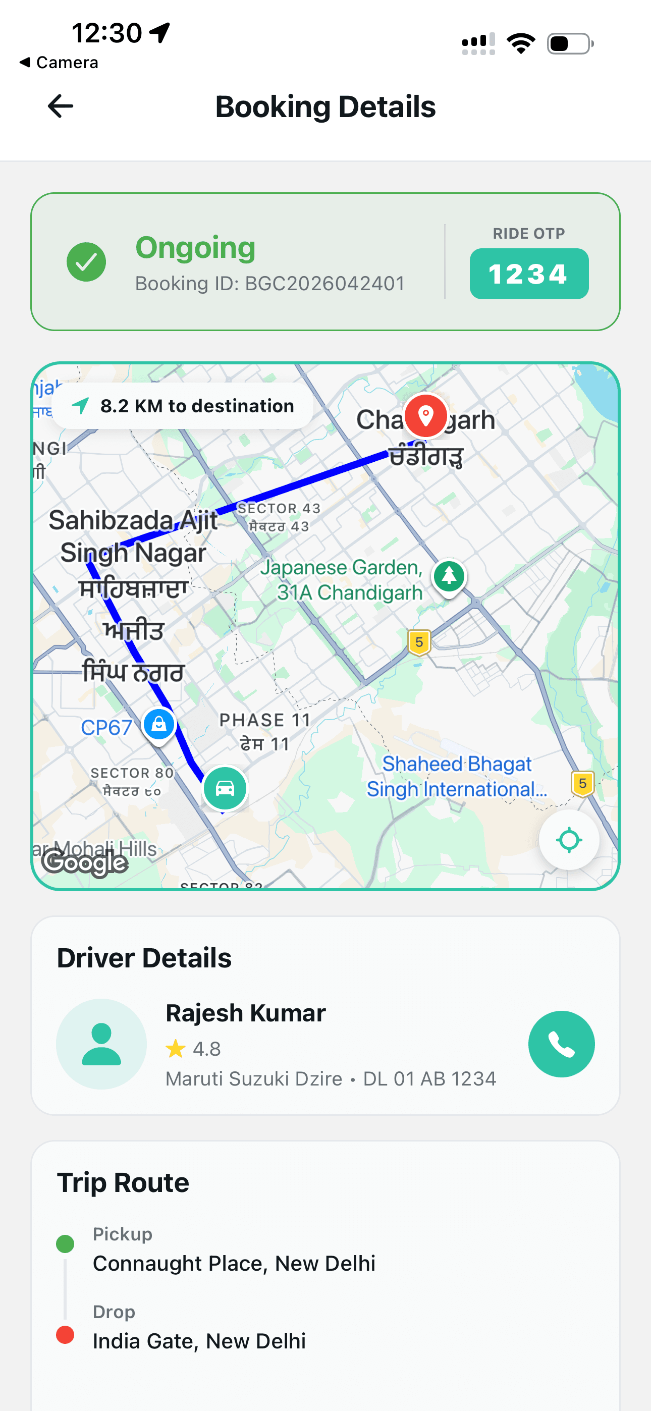 BagghiCab mobile preview 3